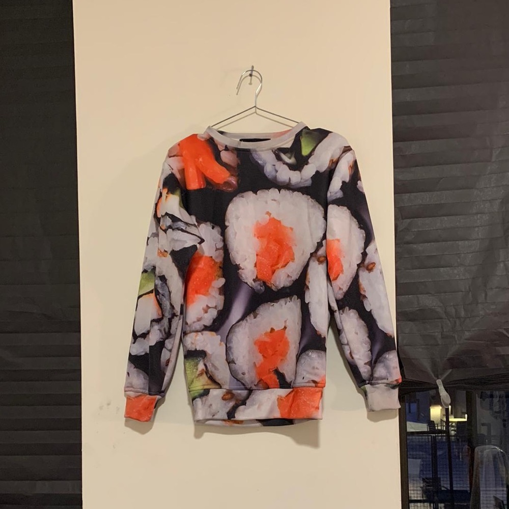 Graphic sweater